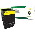 TONER LEXMARK CX 317 GIALLO ORIGINALE